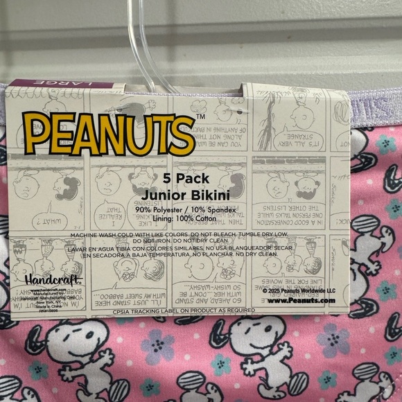 Peanuts Kids Bikini Underwear - Purple and Pink - Picture 3 of 4